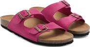 MANGO Double Buckle Slide Sandal