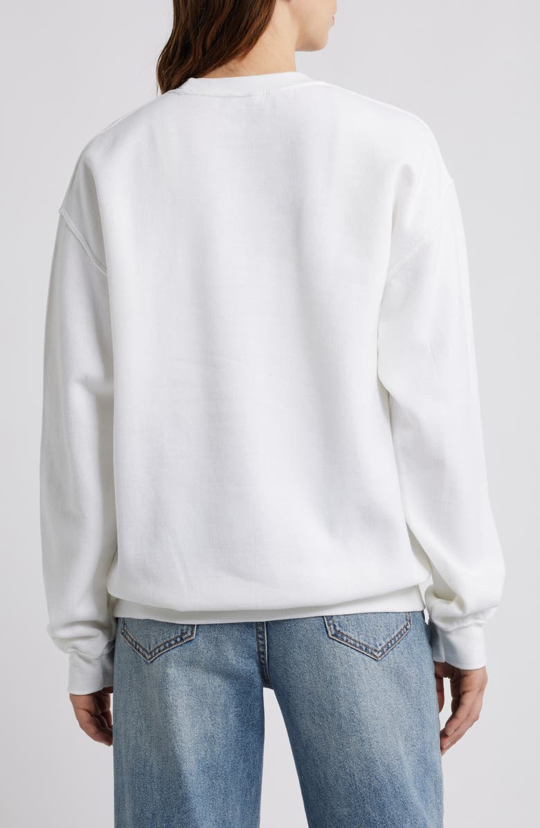 Junk Food NFL Lions Conversion Graphic Sweatshirt, Alternate, color, White