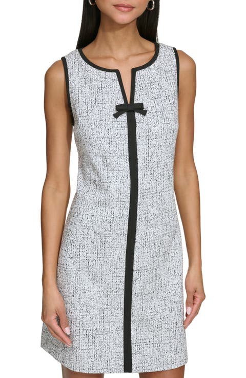 Scuba Crepe Shift Dress