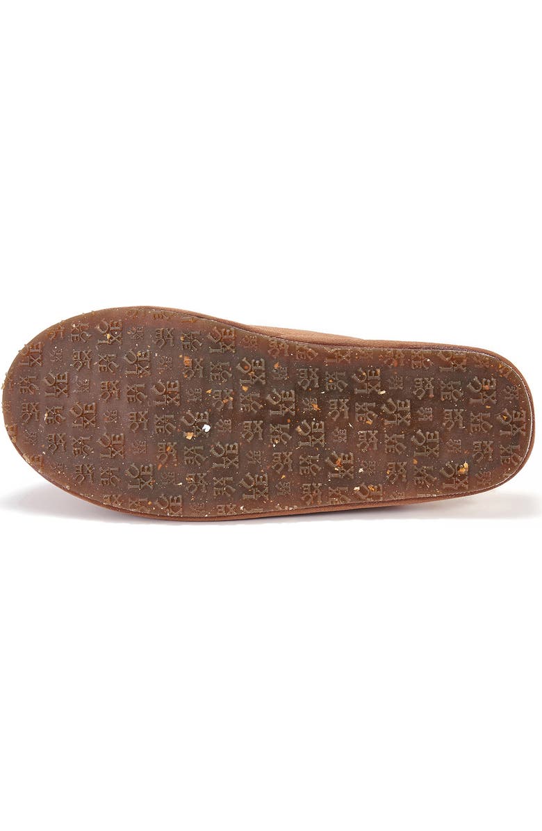 Australia Luxe Collective Suede Closed Genuine Shearling Lined Mule, Alternate, color,