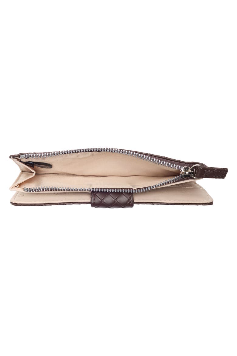 Lottie Wallet, Alternate, color, ESPRESSO WOVEN