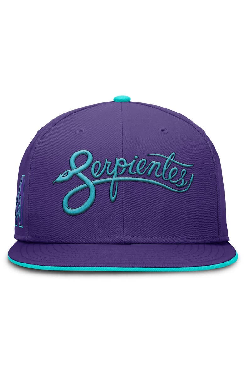 Nike Men's Nike  Purple Arizona Diamondbacks 2025 City Connect True Performance Fitted Hat, Alternate, color, Purple