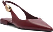 Arezzo Farrah Slingback Pointed Toe Flat