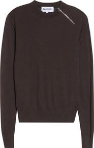 PARTOW Bea Zip Virgin Wool Sweater