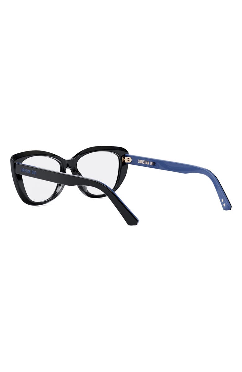 DIOR LaParisienneDiorO S2I 54mm Butterfly Reading Glasses, Alternate, color, 