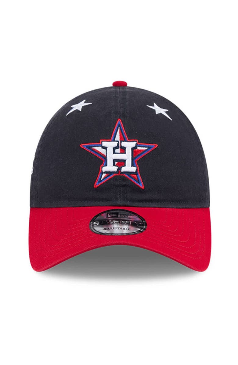 New Era Men's New Era Navy/Red Houston Astros 2025 MLB All-Star Game Workout 9TWENTY Adjustable Hat, Alternate, color, Navy