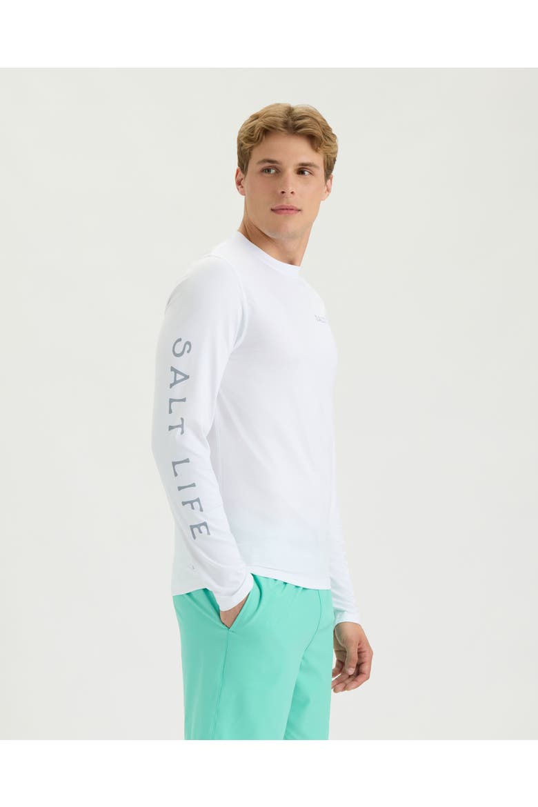 Tackle Ready  Performance Long Sleeve Tee, Alternate, color, WHITE