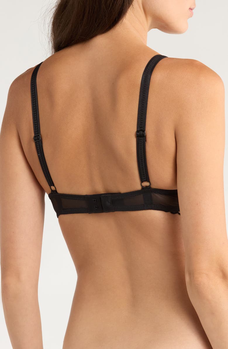 Simone Perele Romance Underwire Sheer Demi Bra, Alternate, color, Light Tatoo