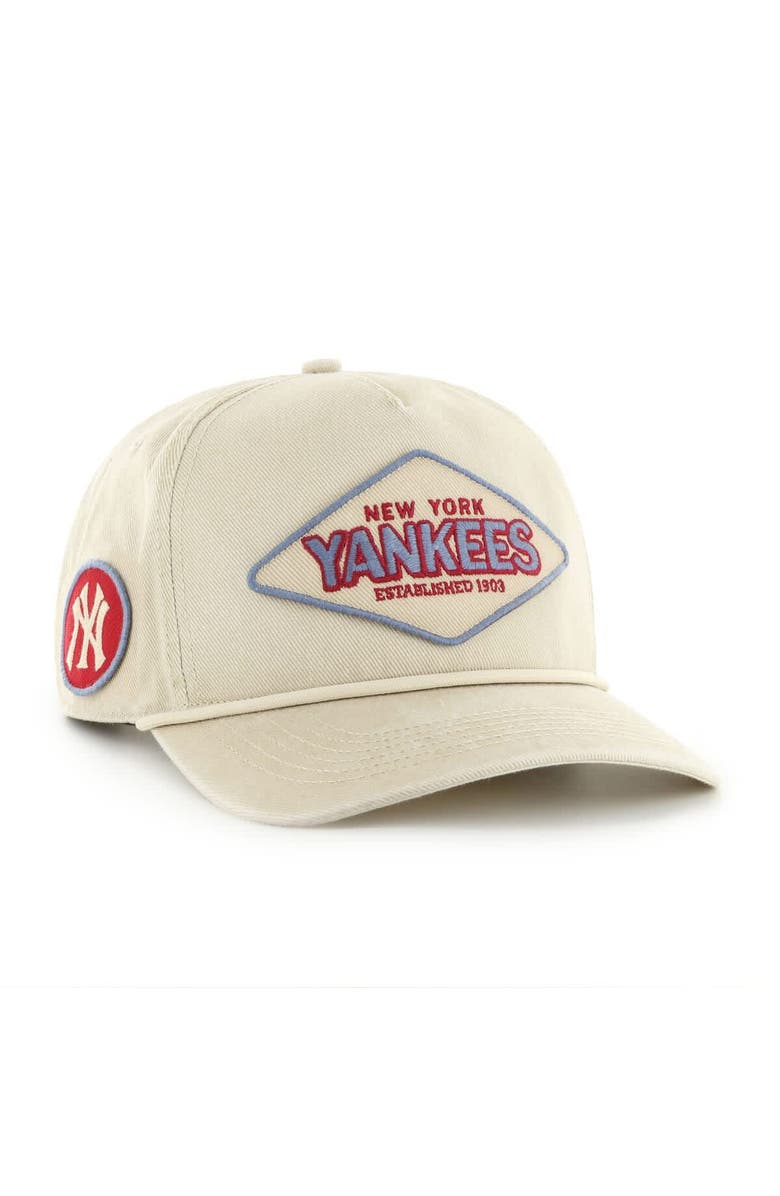 
47 Men
s 
47 Khaki New York Yankees Cairn Hitch Adjustable Hat, Main, color, Khaki