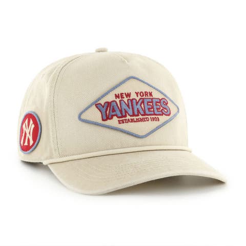 Men's '47 Khaki New York Yankees Cairn Hitch Adjustable Hat