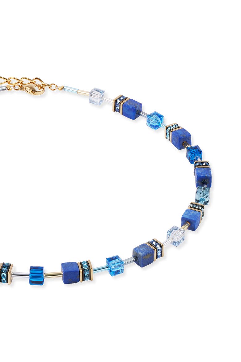 Geocube Iconic Precious Necklace, Alternate, color, Blue