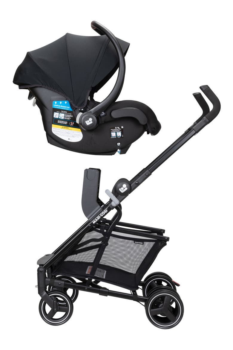 Maxi-Taxi XT Ultra Compact Stroller Frame, Alternate, color, BLACK