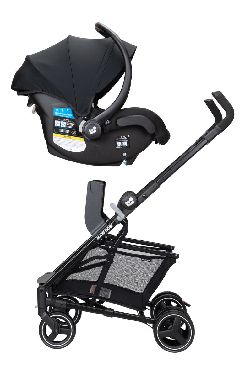 Maxi-Cosi<sup>®</sup> Maxi-Taxi XT Ultra Compact Stroller Frame, Alternate, color, Black