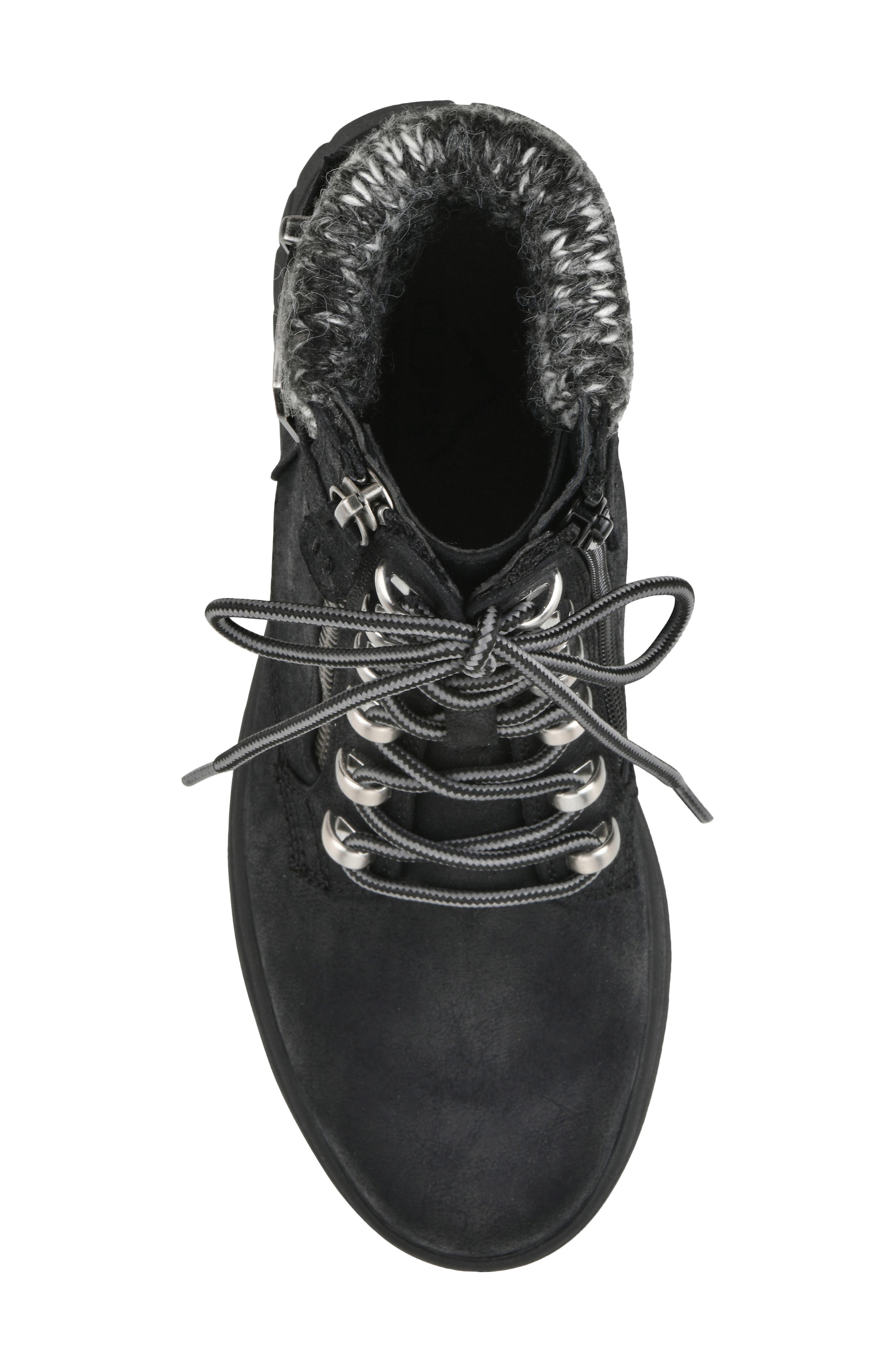 Hearten 2 Hiker Bootie, Alternate, color, BLACK/ FABRIC