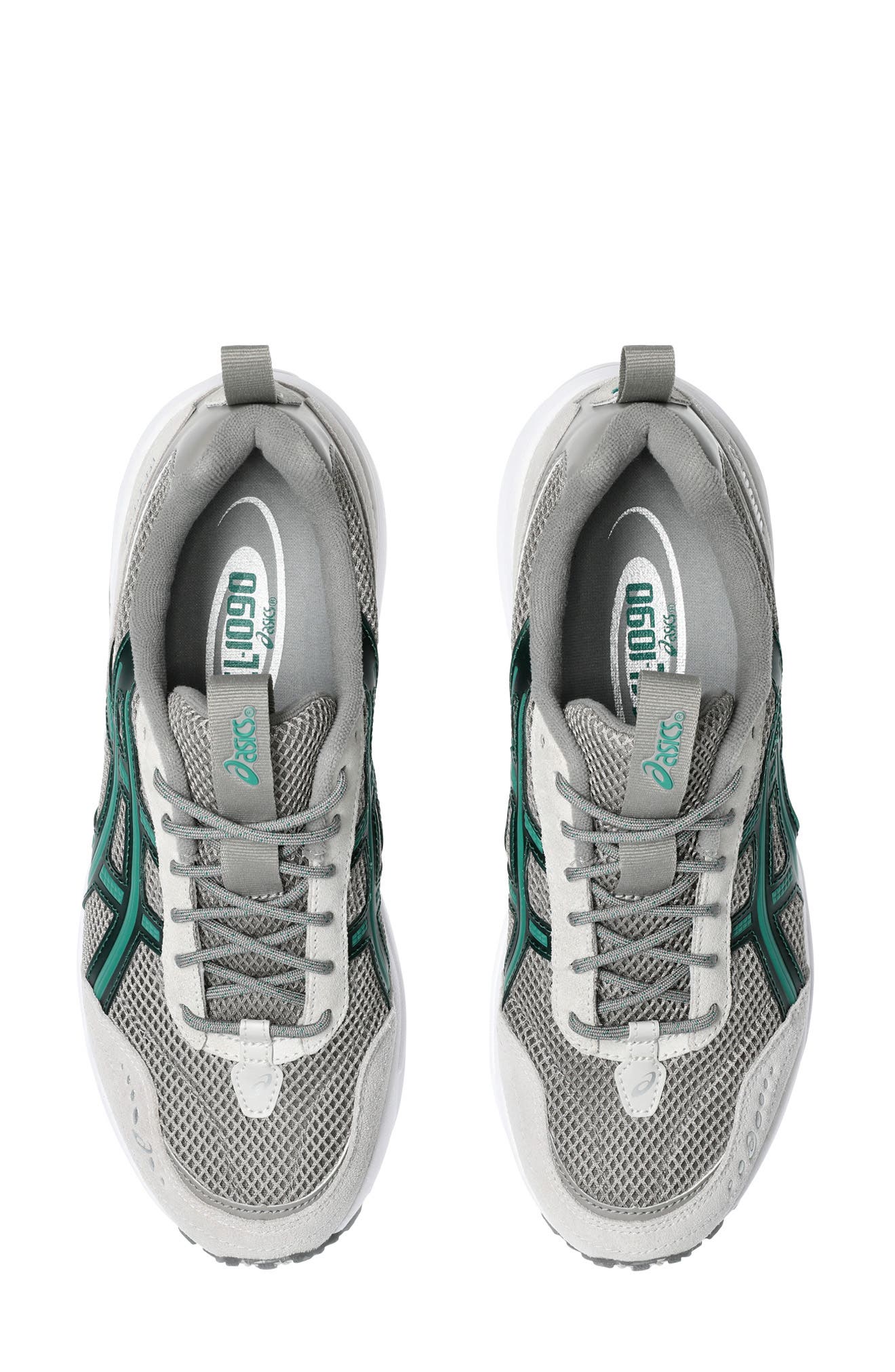 ASICS<sup>®</sup> Gender Inclusive GEL-1090v2 Sneaker, Alternate, color, Steeple Grey/ Jasper Green
