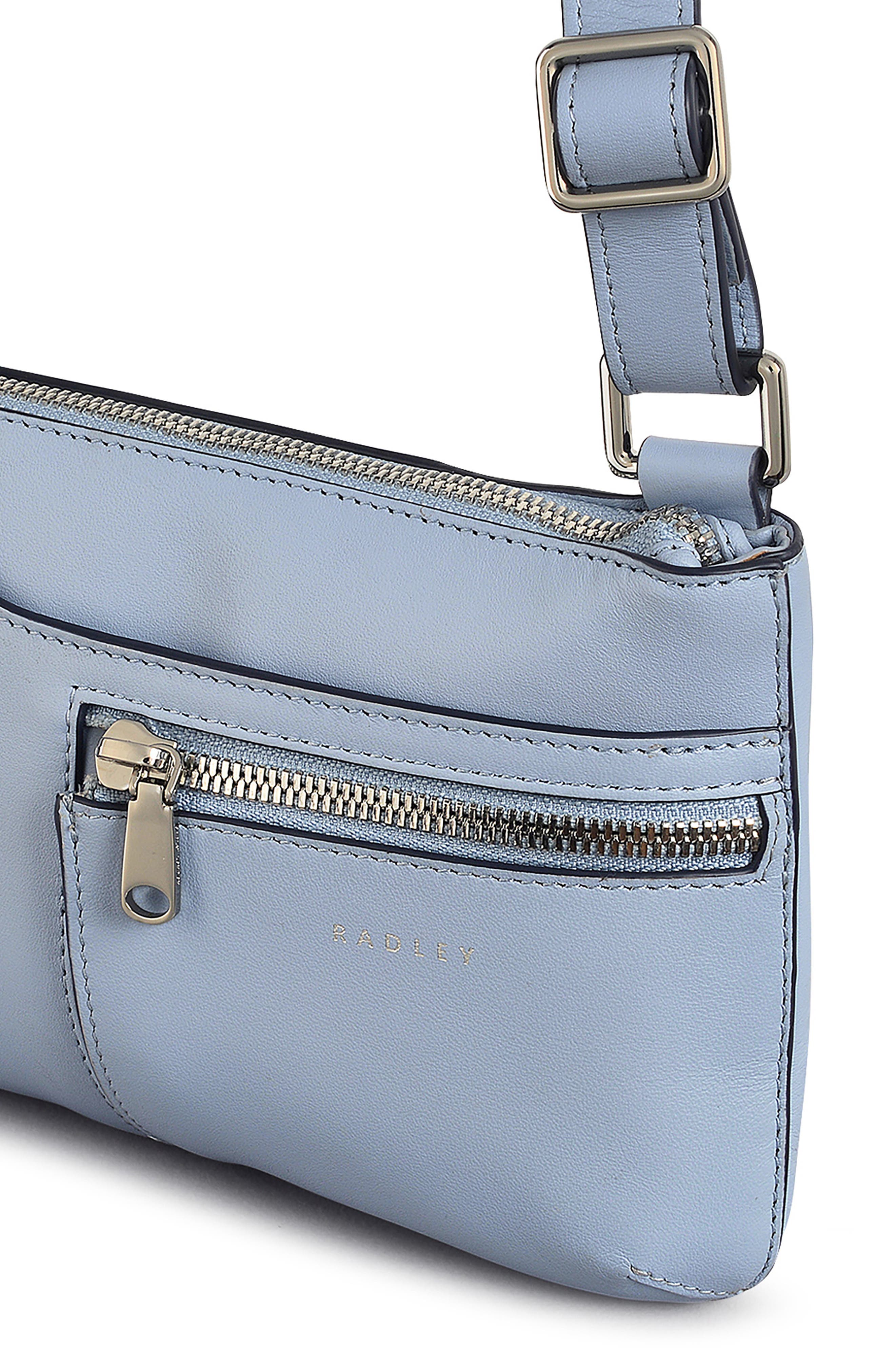 Radley Pockets Mini Crossbody Bag, Alternate, color, Smoke Blue