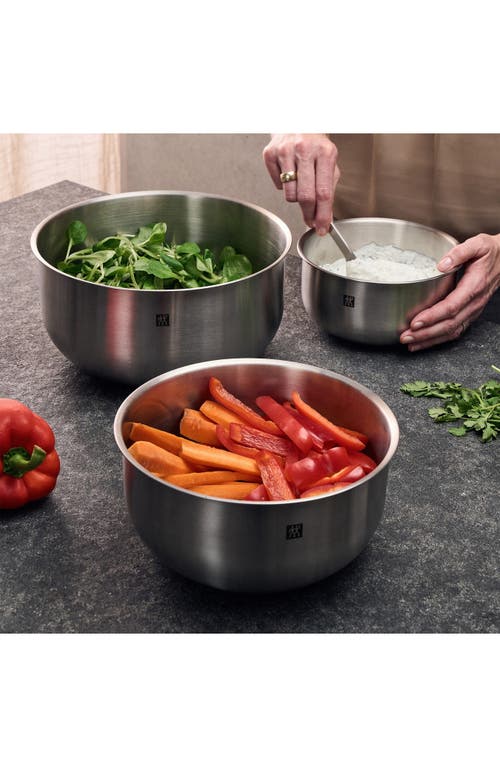 Zwilling Prep 3-piece Bowl Set In Silver