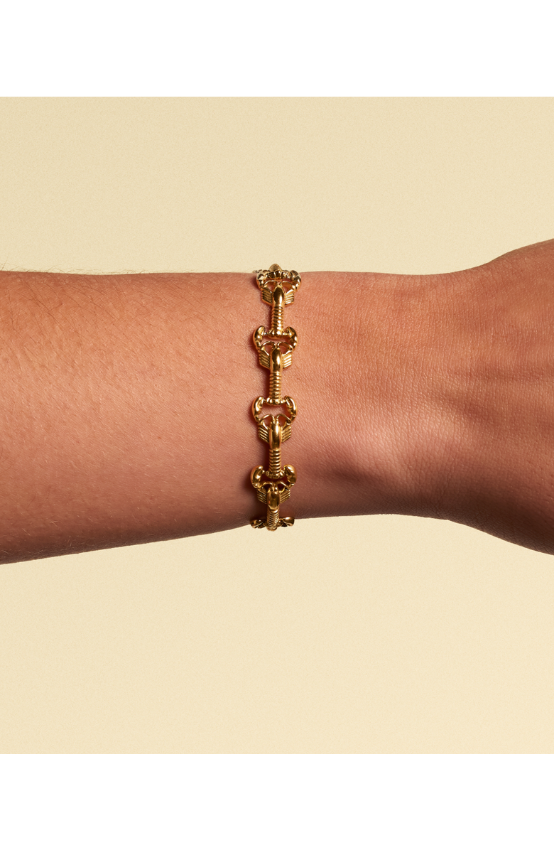Hey Harper Lobster Bracelet, Alternate, color, Gold
