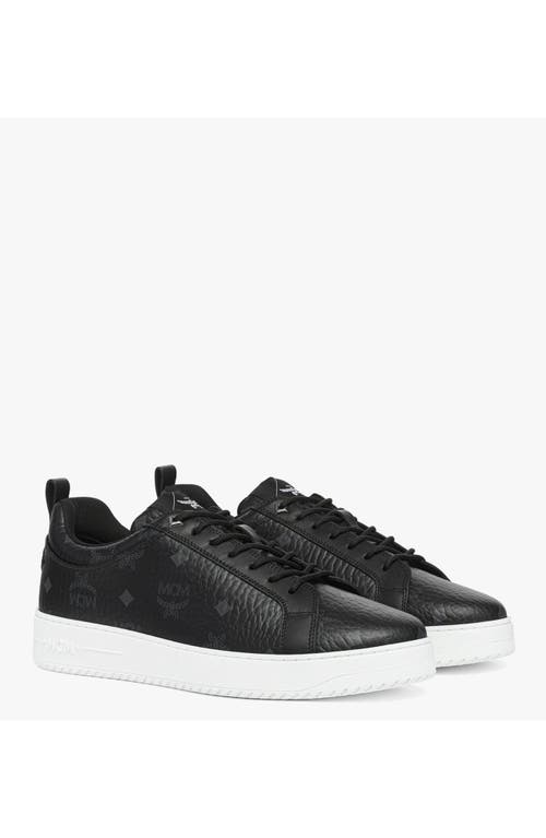 Mcm Neo Terrain Lo Sneakers In Black