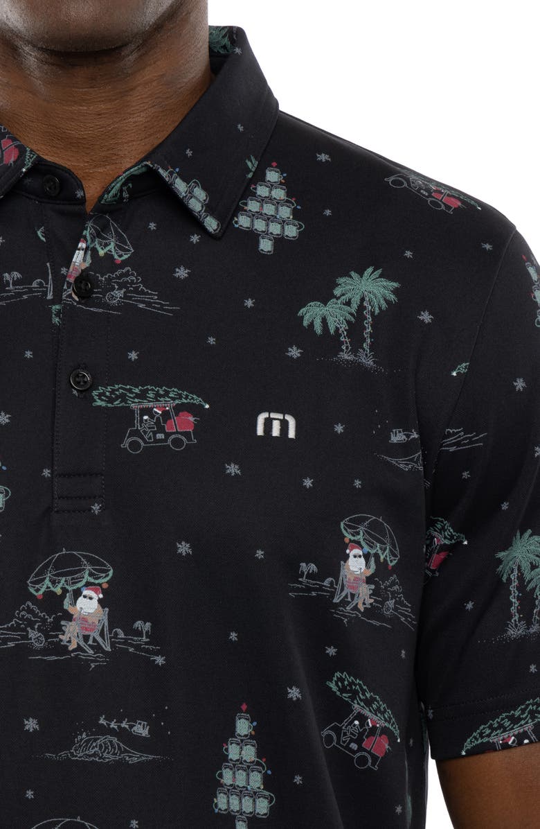 TravisMathew California Christmas Button-Up Shirt, Alternate, color,