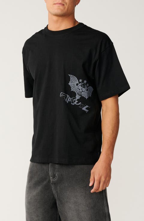 Archive Skull Cotton Graphic T-Shirt