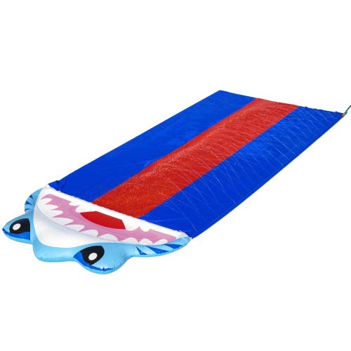 Bestway 16' Splashy Shark Lawn Water Slide in Multicolored 