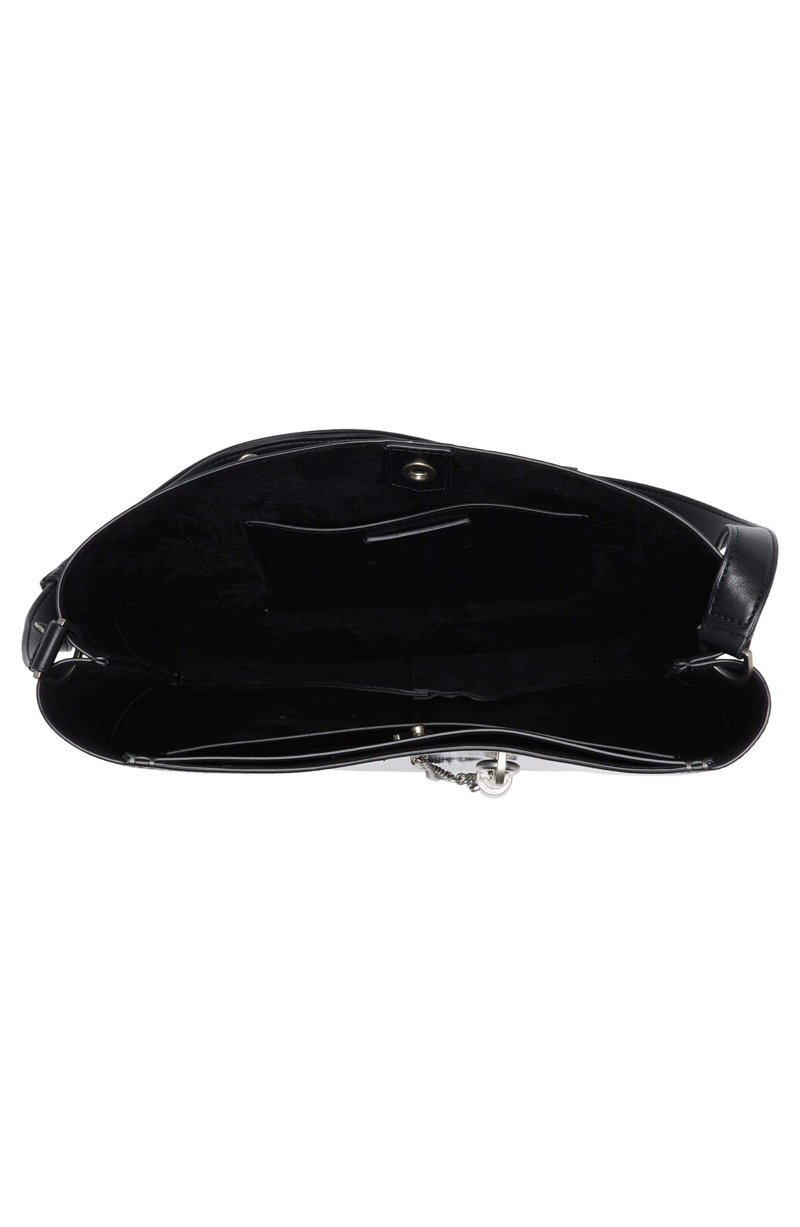 AllSaints Beaumont Hobo Bag, Alternate, color, 