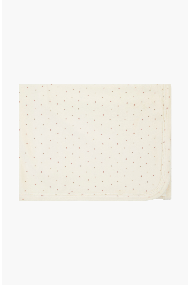 Girls Velour Dot Pattern Wrap Blanket, Main, color, Girl Print