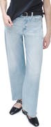 rag & bone rb Miramar Sofie High Waist Ankle Wide Leg Terry Sweatpant Jeans