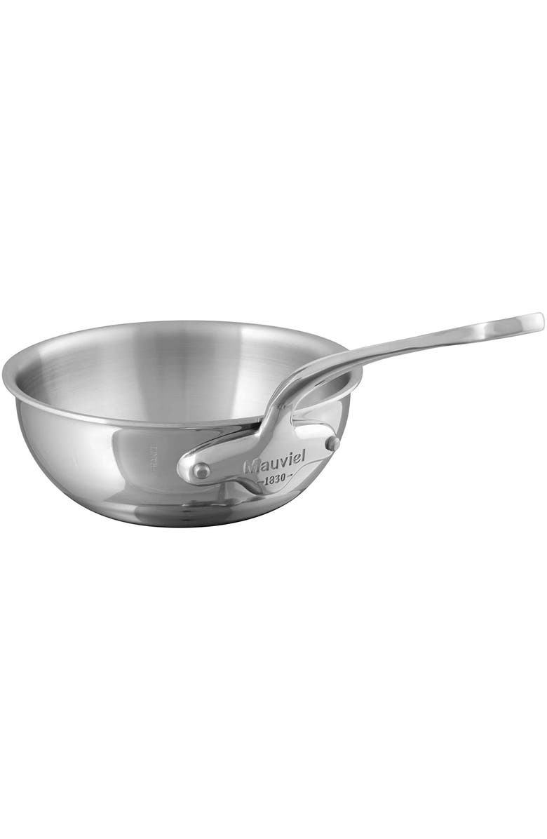 Mauviel M
Cook Stainless Steel Curved Splayed Saute Pan, 11 Inch, Main, color, Silver