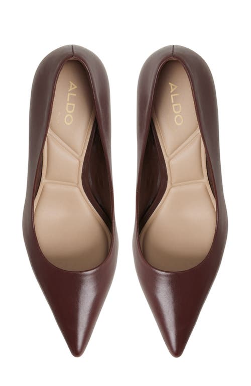Aldo Verone Pointed Toe Pump In Brown