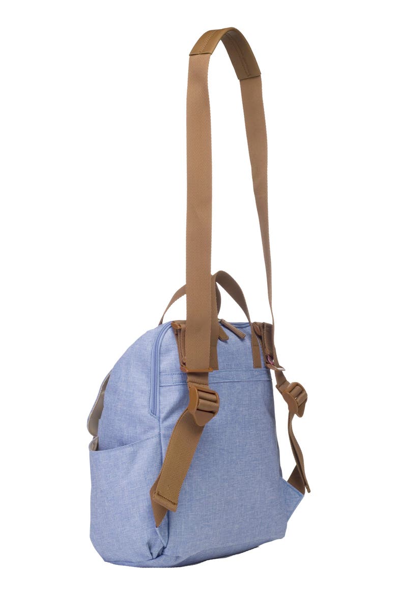 Robyn Convertible Diaper Backpack, Alternate, color, BLUEBELL