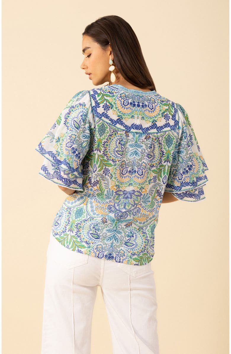Hale Bob Braelyn Voile Top, Alternate, color, 