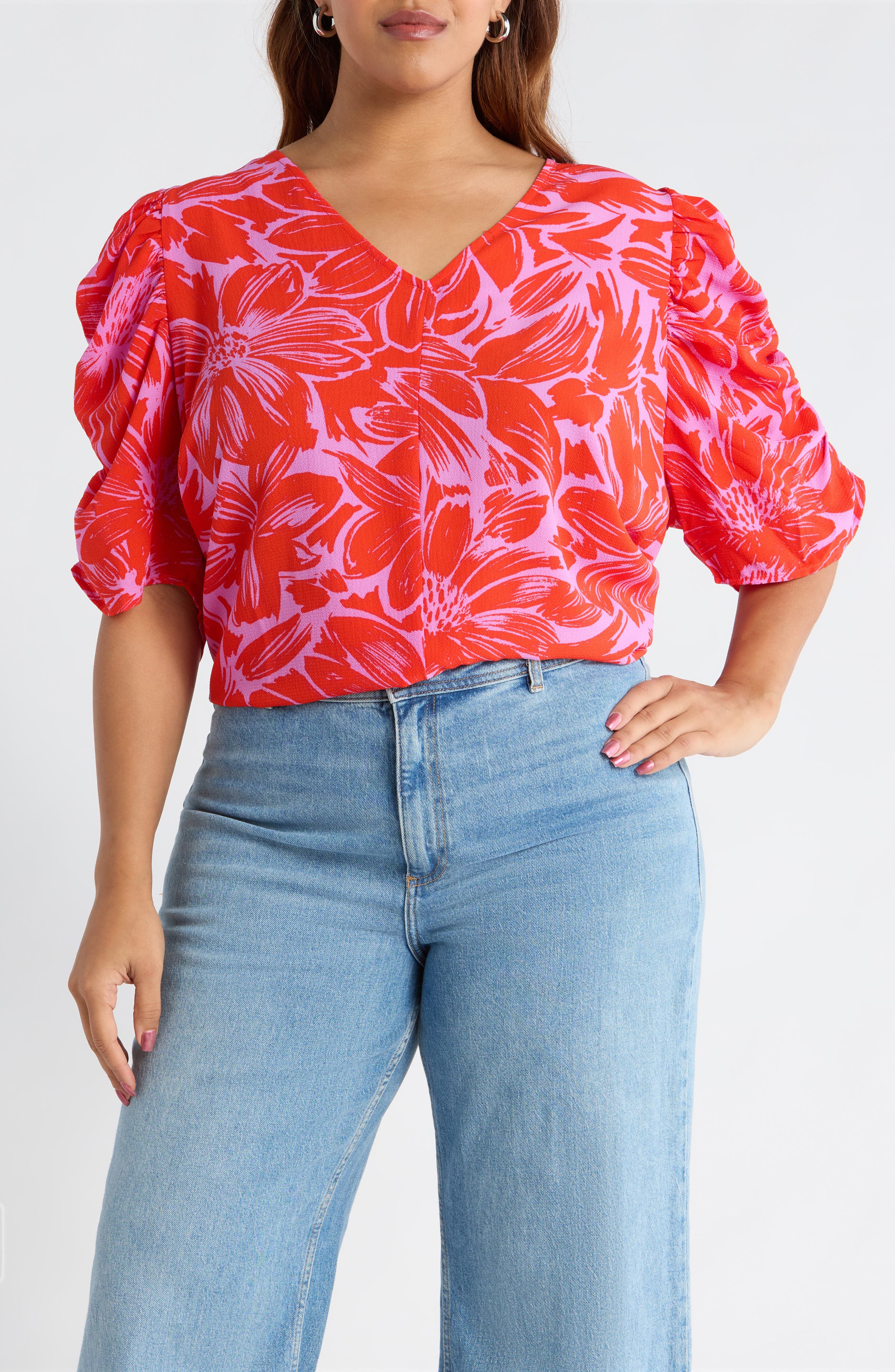 selected PINK RED MULTI