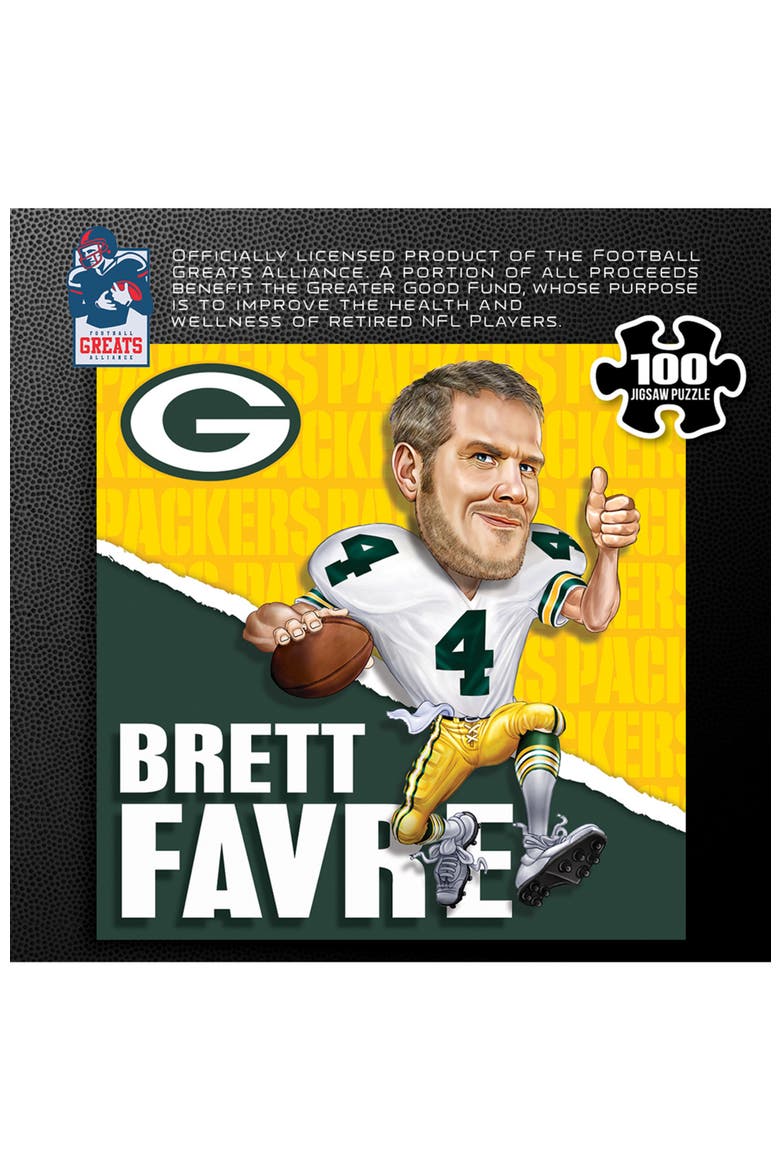 Packers Brett Favre 100 Piece Puzzle, Alternate, color, Multicolor