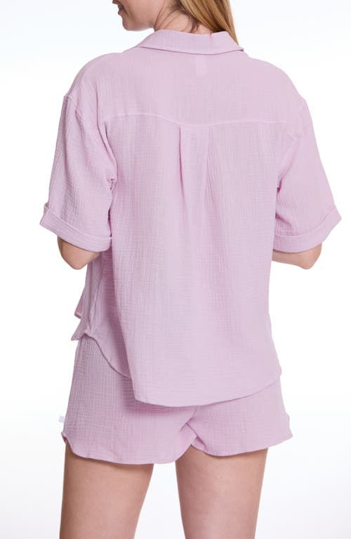 Cache Coeur Ice Cream Organic Cotton Gauze Maternity Short Pajamas