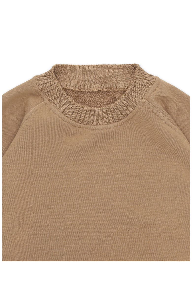 Mayfair Cotton Sweatshirt, Alternate, color, Beige