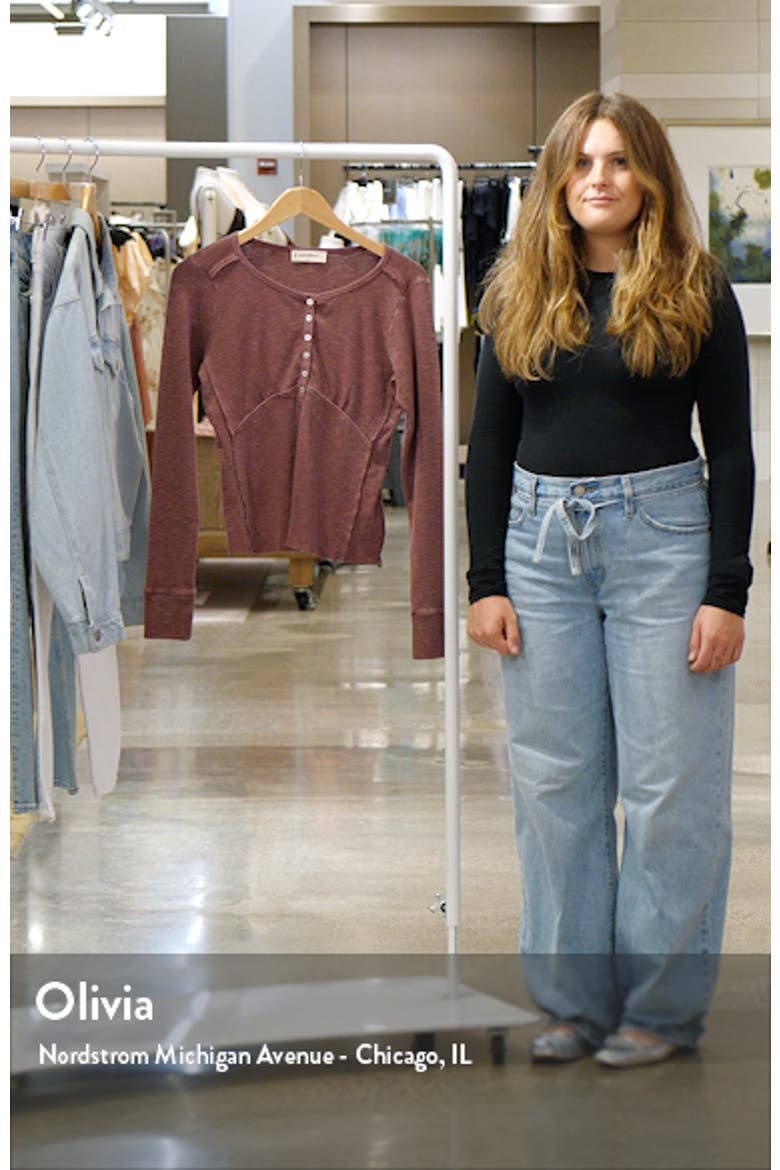 Long Sleeve Cotton Henley video