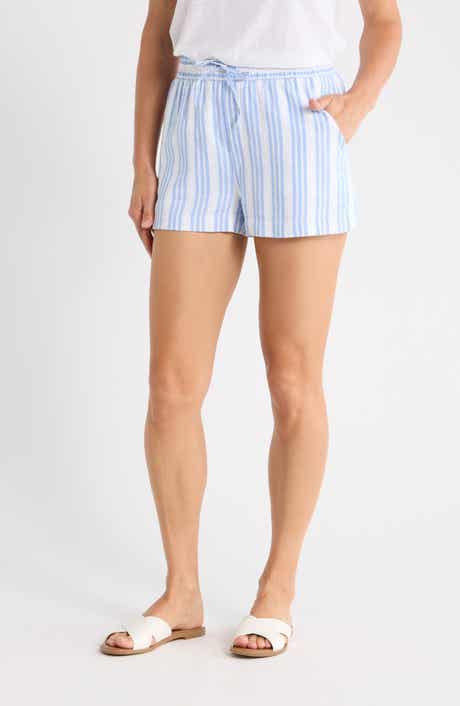 Splendid Christy Linen Blend Shorts