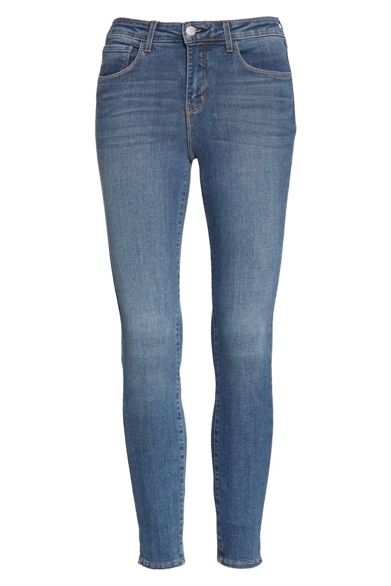 Margot High Waist Crop Jeans, Alternate, color, LIGHT VINTAGE