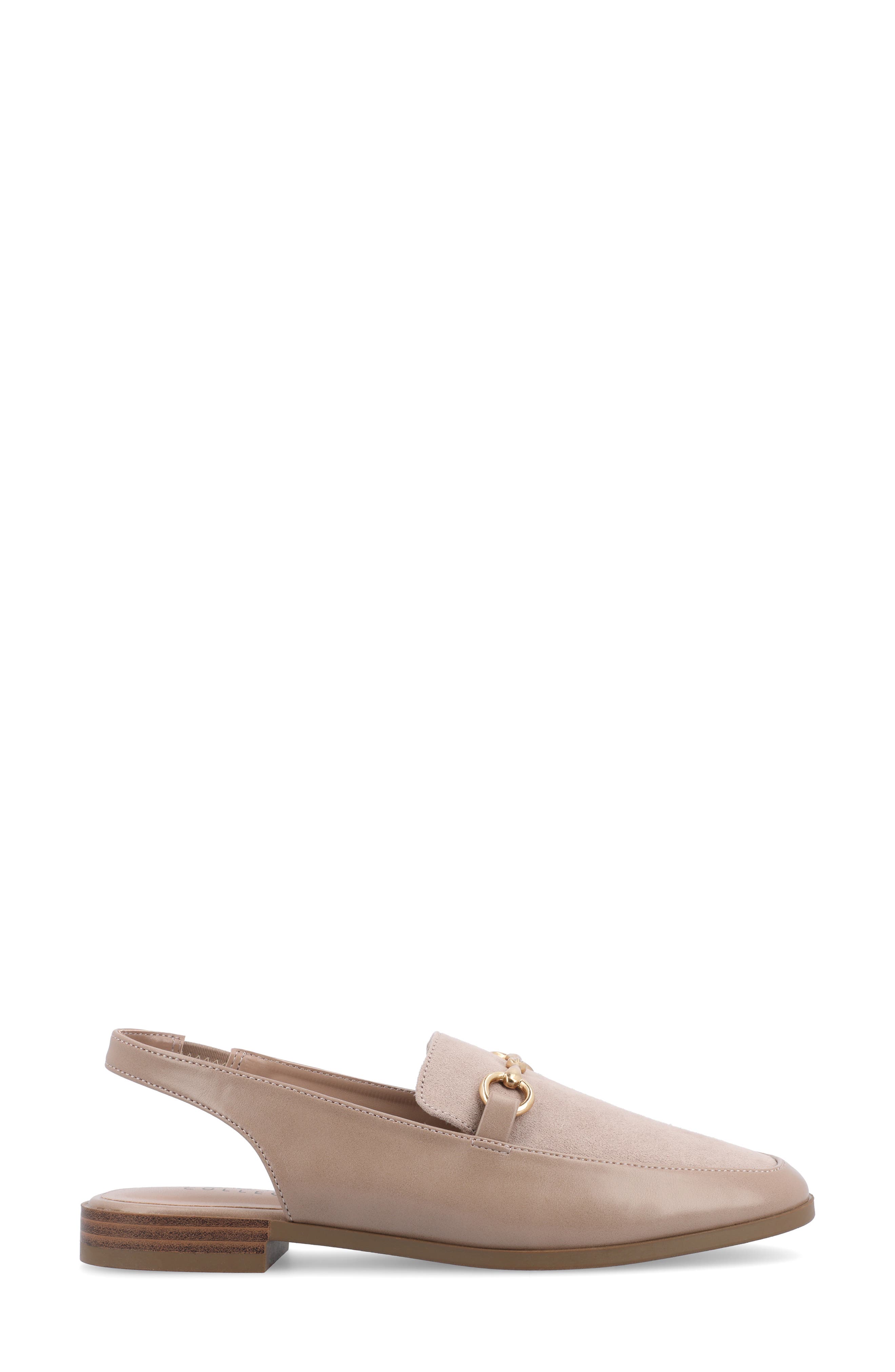 Lainey Slingback Flat, Alternate, color, TAUPE