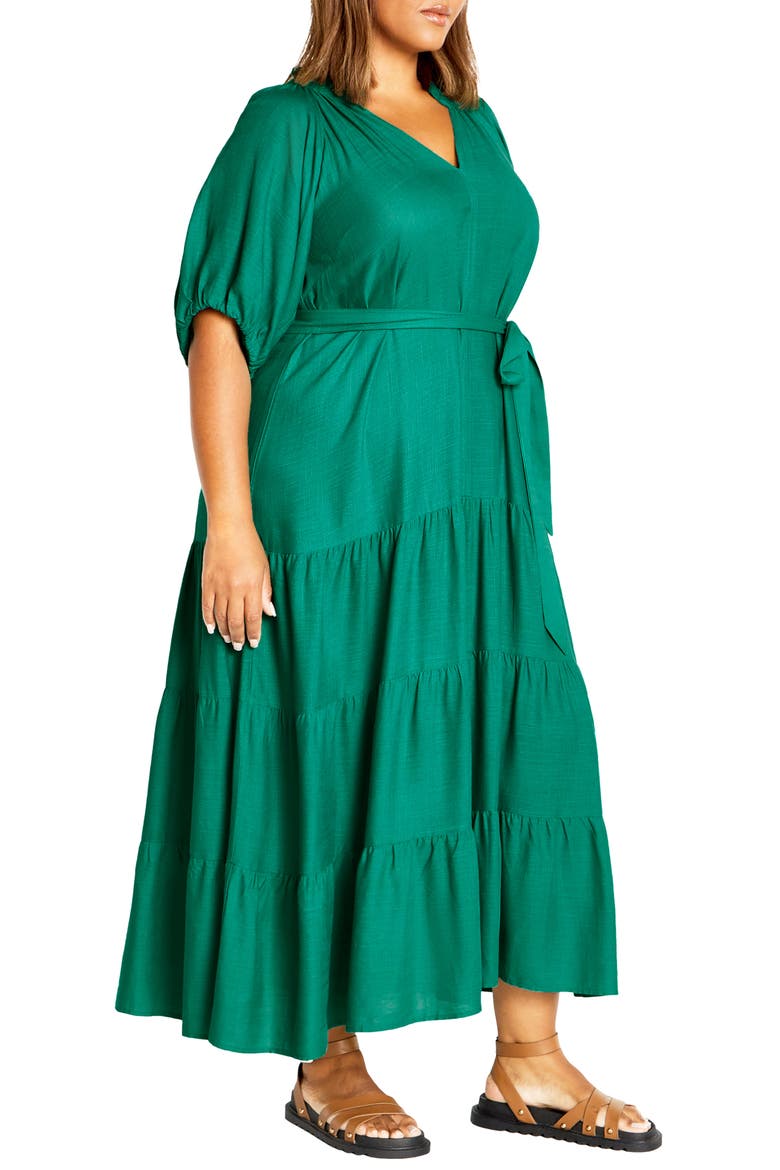 Escape Belted Dress, Alternate, color, JADE