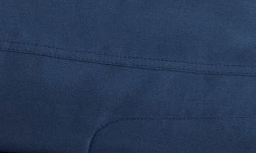 Simkhai Carolina Satin Straight-leg Utility Pants In Midnight