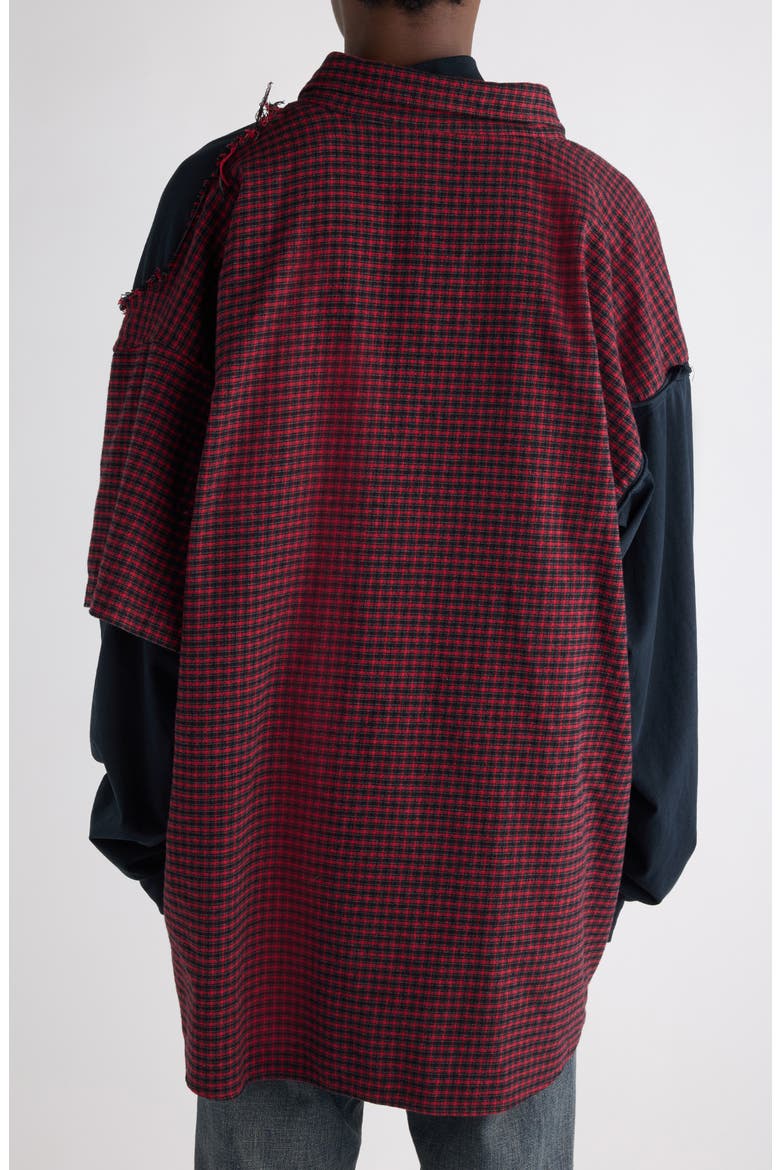 Patched Shirt, Alternate, color, 6400 RED