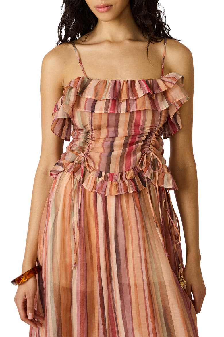 Shilloh Stripe Ruffle Camisole, Alternate, color, STRIPE MULTI