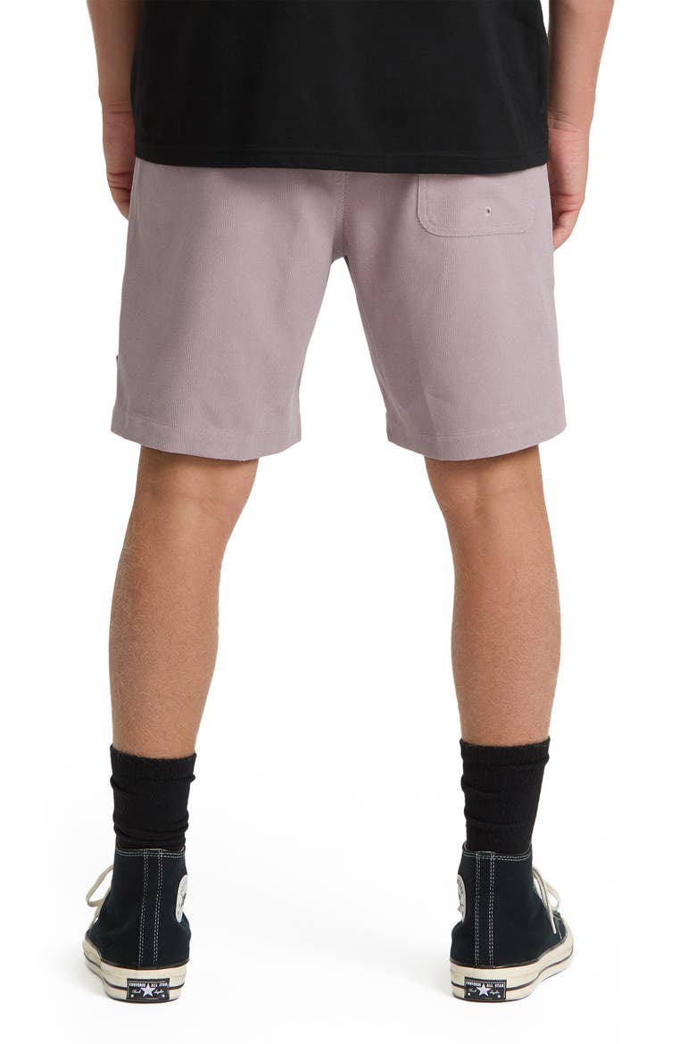 De la Cruz Water Repellent Corduroy Shorts, Alternate, color, QUAIL