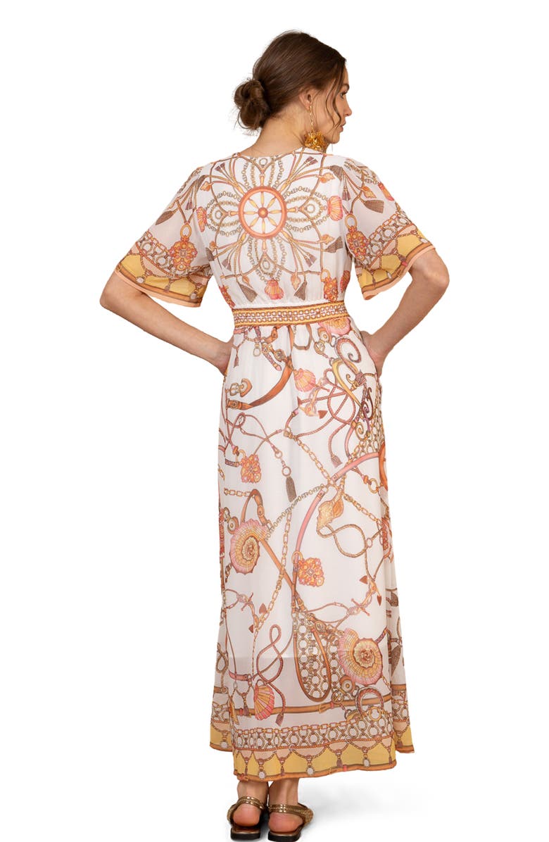 Hale Bob Neve Chiffon Dress, Alternate, color,