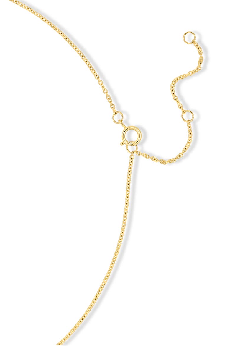 18K Gold Icon Diamond Flower Pendant Necklace (Online Trunk Show), Alternate, color, 18K YELLOW GOLD