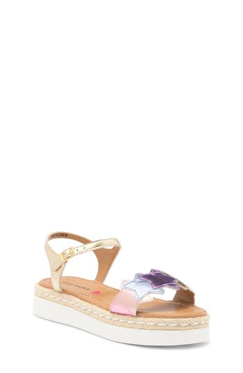 Steve Madden Kids' Jstarlit Sandal In Pastel Multi