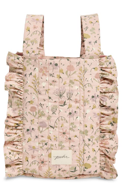 Wildflower Quilted Stroller Bag